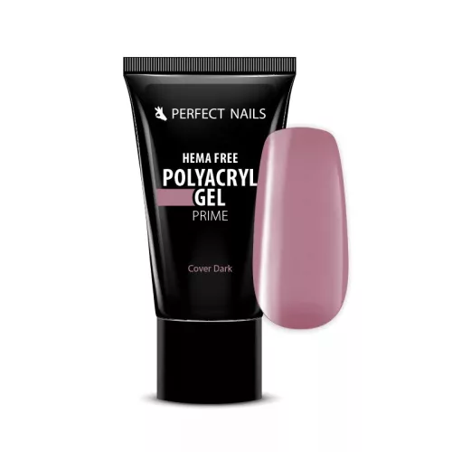 Perfect Nails PolyAcryl Gel Prime - Hema Free Tubusos Polygel - Cover Dark 30g