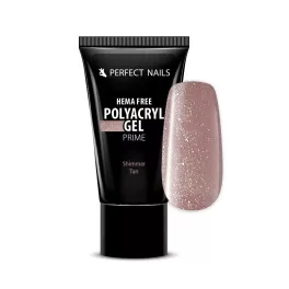   Perfect Nails PolyAcryl Gel Prime - Hema Free Tubusos Polygel - Shimmer Tan 30g