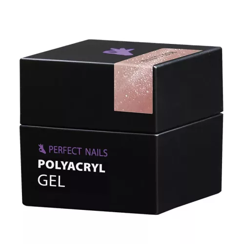 Perfect Nails PolyAcryl Gel - Polygel Rose Glitter 50g