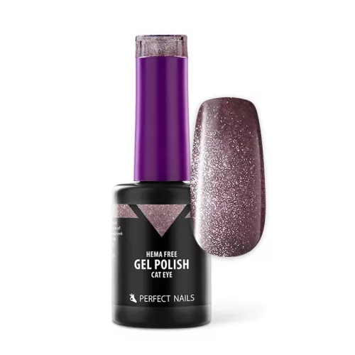Perfect Nails Hema Free Cat Eye Gél Lakk 8ml - Mauve