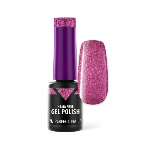 Perfect Nails Hema Free Gél Lakk 4ml - 107 Flash Dahlia