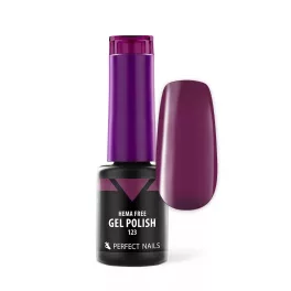 Perfect Nails Hema Free Gél Lakk 4ml - 123 Maroon