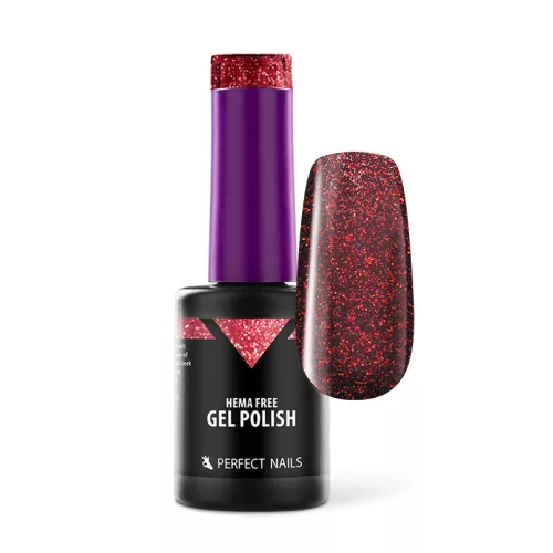 Perfect Nails Hema Free Gél Lakk 8ml - 033 Shiny Red