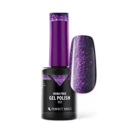 Perfect Nails Hema Free Gél Lakk 8ml - 117 Nordic Violet