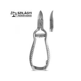 Szilágyi Rozsdamentes körömcsípő hernyórugós 13,5cm