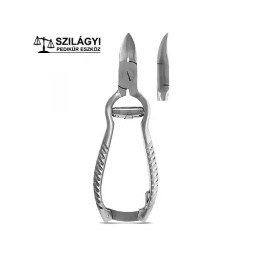 Szilágyi Rozsdamentes körömcsípő hernyórugós 13,5cm