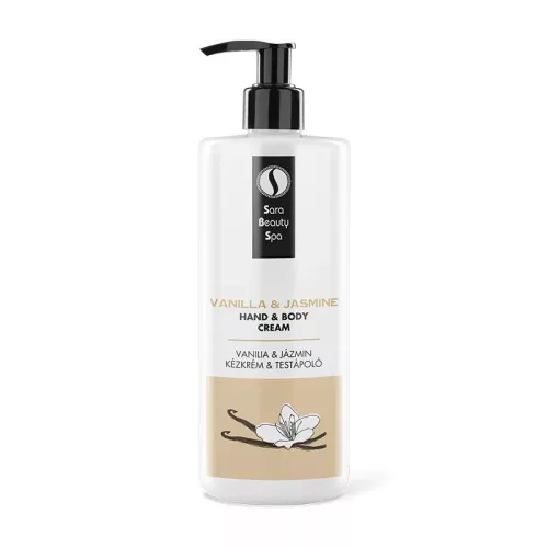 Sara Beauty Spa Kézkrém és Testápoló 500ml - Vanília & Jázmin