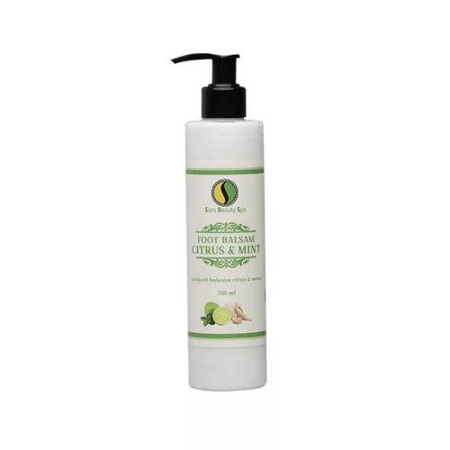 Sara Beauty Spa Lábápoló Balzsam Citrus & Menta 250ml
