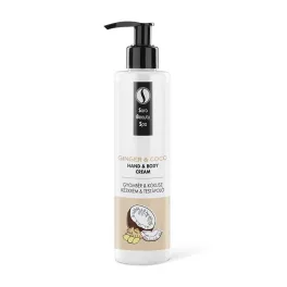   Sara Beauty Spa Kézkrém és Testápoló 250ml - Gyömbér & Kókusz