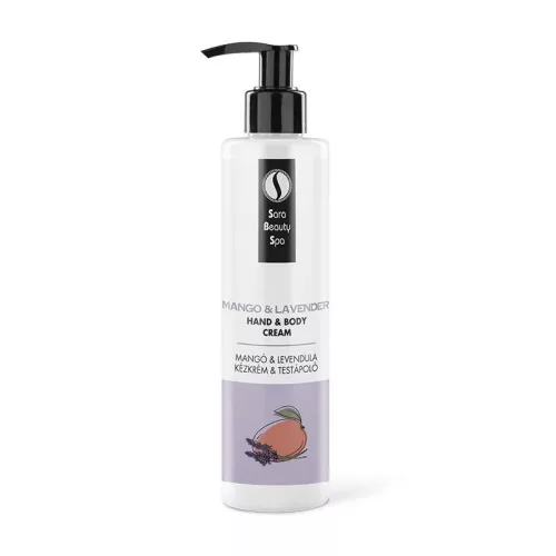 Sara Beauty Spa Kollagén Kézkrém és Testápoló 250ml - Mangó & Levendula