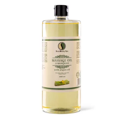 Sara Beauty Spa Masszázsolaj - Citromfű 1000ml
