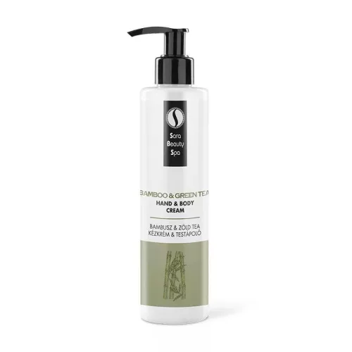 Sara Beauty Spa Kézkrém és Testápoló 250ml - Bambusz & Zöld Tea