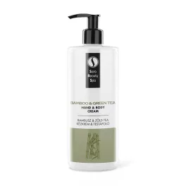   Sara Beauty Spa Kézkrém és Testápoló 500ml - Bambusz & Zöld Tea