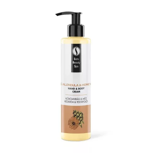 Sara Beauty Spa Kézkrém és Testápoló 250ml - Körömvirág & Méz