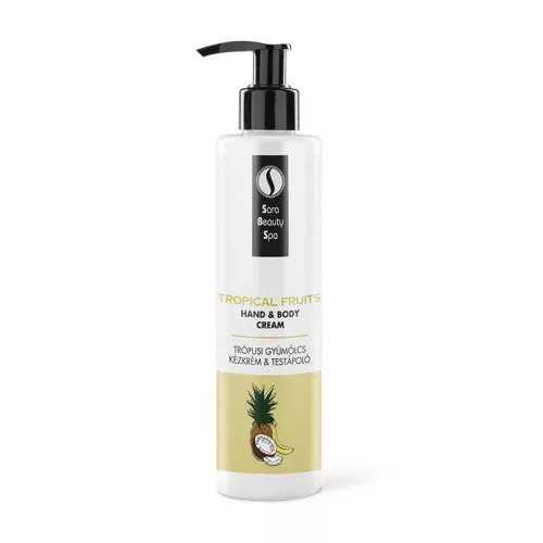 Sara Beauty Spa Kézkrém és Testápoló 250ml - Trópusi Gyümölcs *
