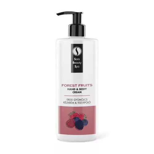 Sara Beauty Spa Kézkrém és Testápoló 500ml - Erdei Gyümölcs