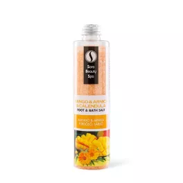   Sara Beauty Spa Regeneráló Fürdősó és Lábáztató Só - Mangó & Árnika - 330g