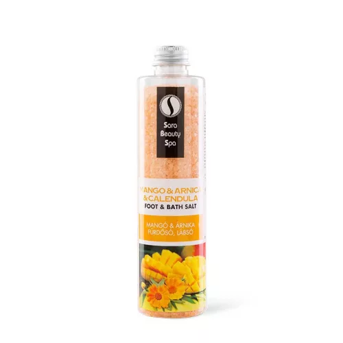 Sara Beauty Spa Regeneráló Fürdősó és Lábáztató Só - Mangó & Árnika - 330g