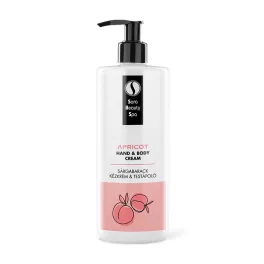   Sara Beauty Spa Kézkrém és Testápoló 500ml - Sárgabarack „Mentes”
