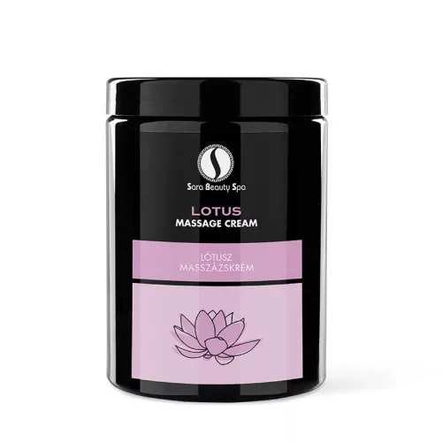 Sara Beauty Spa Masszázskrém Lótusz - 1000ml