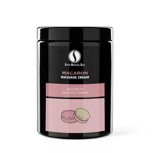 Sara Beauty Spa Masszázskrém Makaron - 1000ml