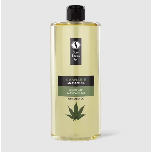 Sara Beauty Spa Masszázsolaj "Mentes" - Kendermag 1000ml