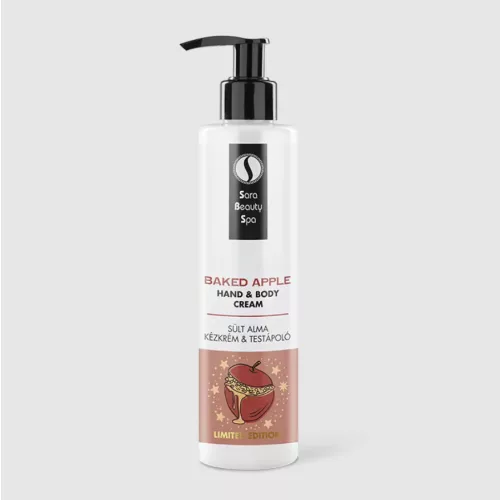 Sara Beauty Spa Kézkrém és Testápoló 250ml - Sült Alma