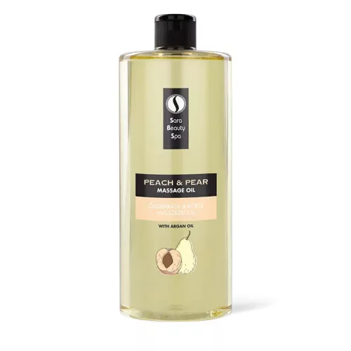 Sara Beauty Spa Masszázsolaj - Őszibarack-Körte 1000ml *