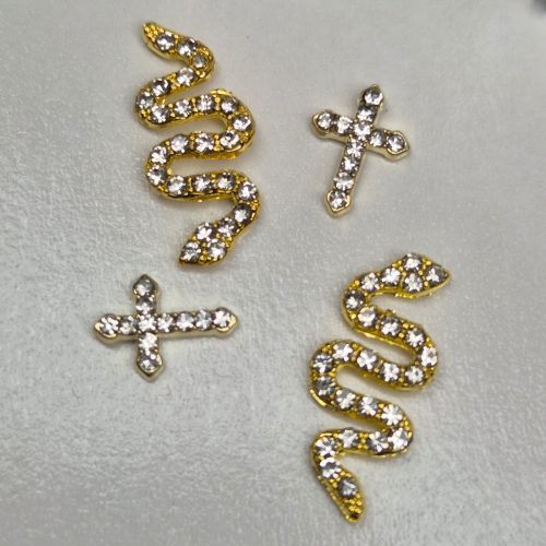 Y2K Charm - 3D Körömdísz  - Kígyó