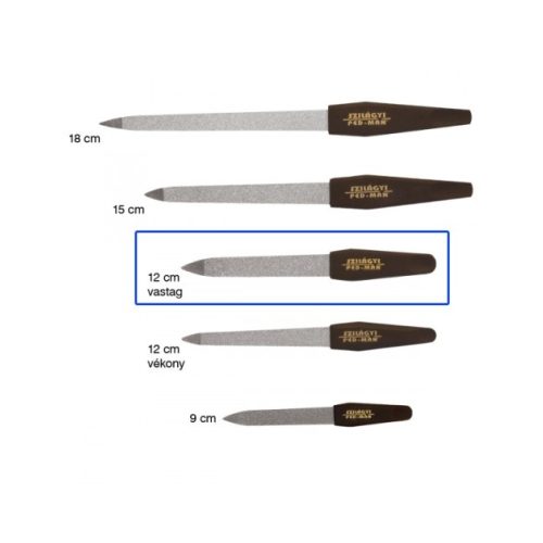 Manikűr Reszelő 12cm