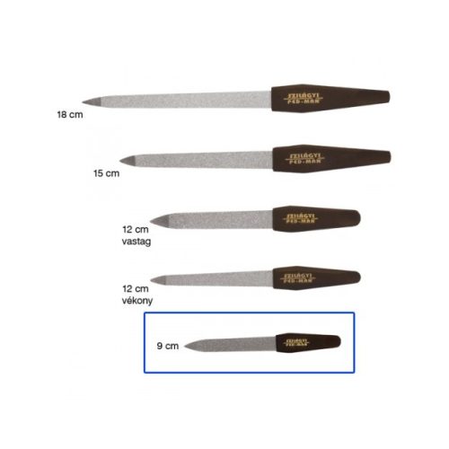 Manikűr Reszelő 9cm
