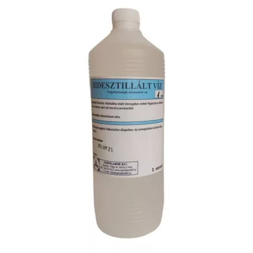 Bidesztillált víz 1000ml