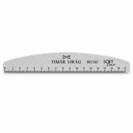  Timár Virág Soft Line 180/240 - Prémium Félhold Zebra Reszelő