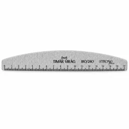   Timár Virág Strong Line 180/240 - Prémium Félhold Zebra Reszelő