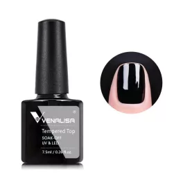   Venalisa Tempered No-wipe Top Coat - Fixálásmentes Fényzselé 7.5ml