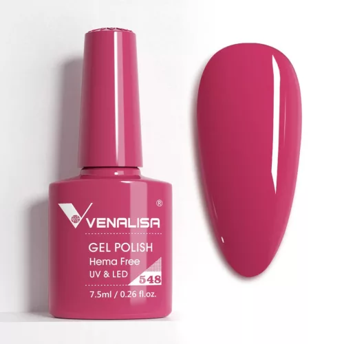 Venalisa Hema Free Gel Polish Upgraded Formula 7.5ml - 548