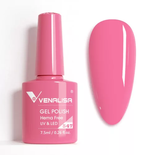 Venalisa Hema Free Gel Polish Upgraded Formula 7.5ml - 547