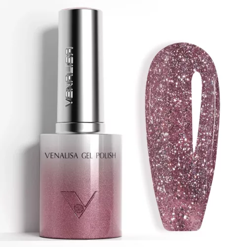 Venalisa Glitter  Gel Polish 10ml - 5604