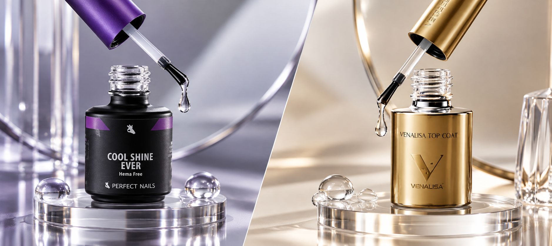 Perfect Nails Cool Shine Ever vagy Venalisa Diamond Top – mi a valódi különbség?